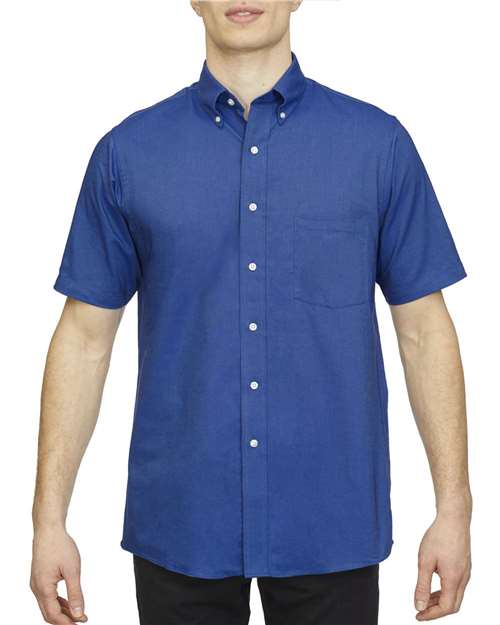 Oxford Short Sleeve Shirt - French Blue / S