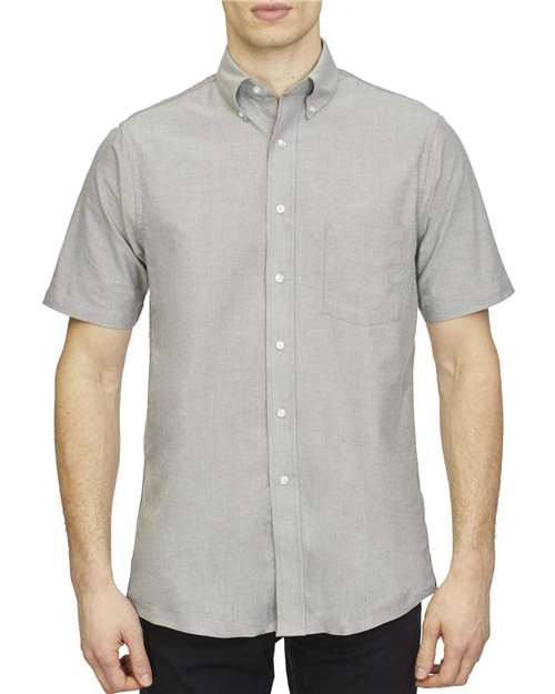 Oxford Short Sleeve Shirt - Greystone / S