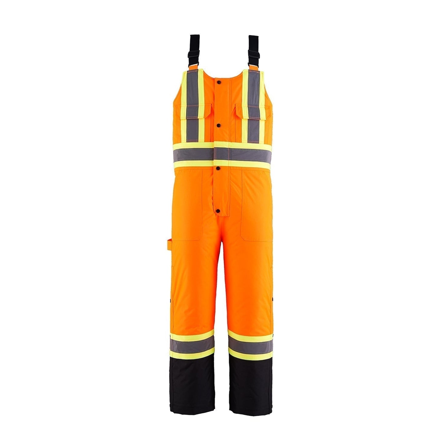 P01255 - Cabover Men’s Hi - Vis Insulated Overall Orange