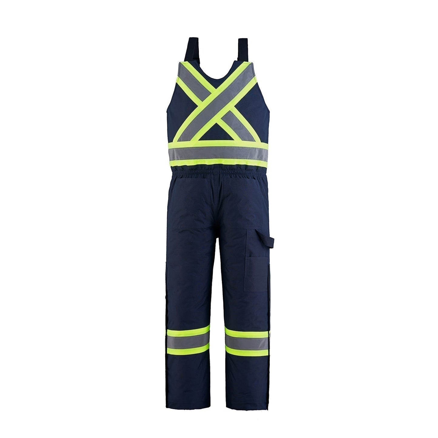 P01255 - Cabover Men’s Hi - Vis Insulated Overall Pant