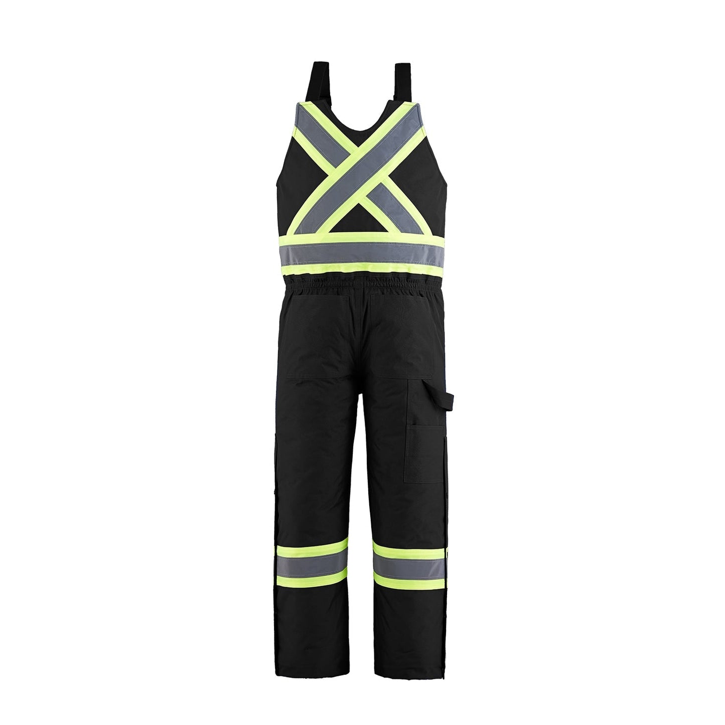 P01255 - Cabover Men’s Hi - Vis Insulated Overall Pant