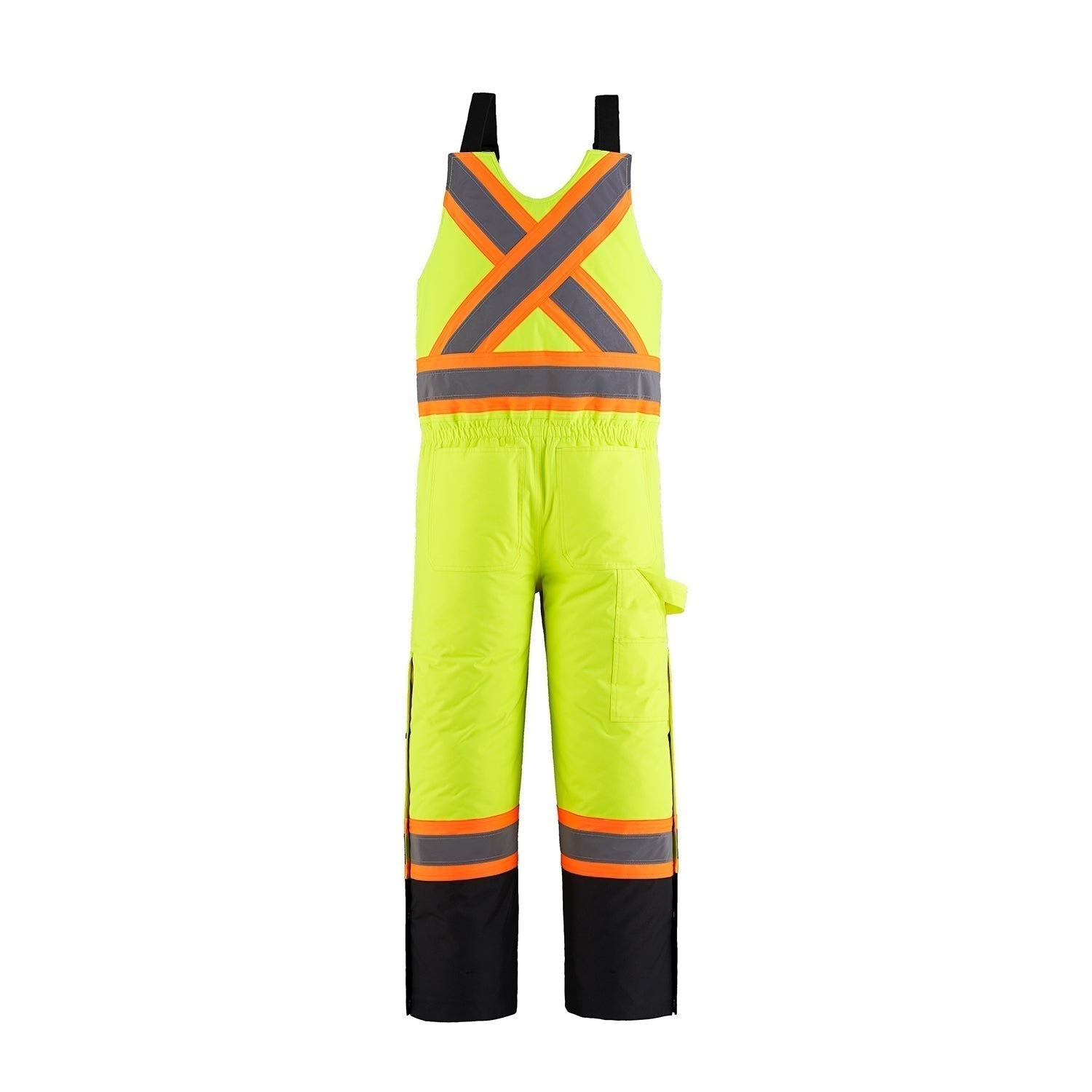 P01255 - Cabover Men’s Hi - Vis Insulated Overall Pant
