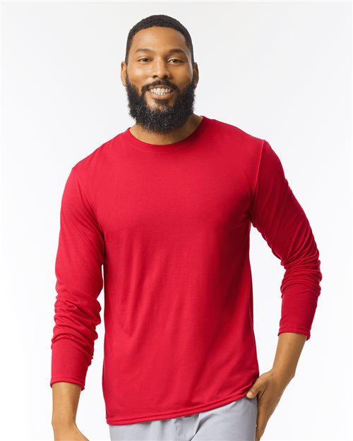 Performance® Long Sleeve T-Shirt Gildan T-Shirts - Long Sleeve