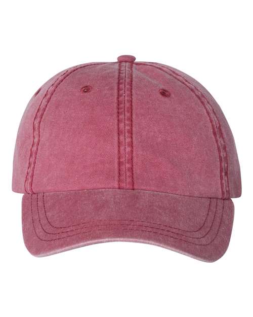 Pigment - Dyed Cap - Cardinal / Adjustable