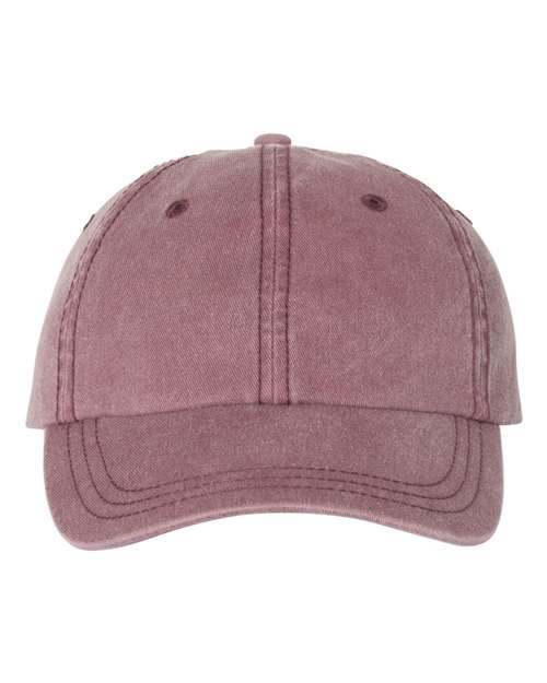 Pigment - Dyed Cap - Maroon / Adjustable