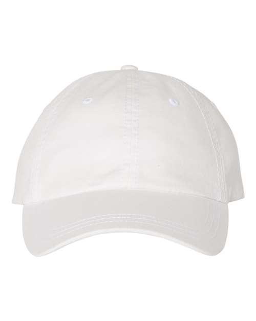 Pigment - Dyed Cap - White / Adjustable