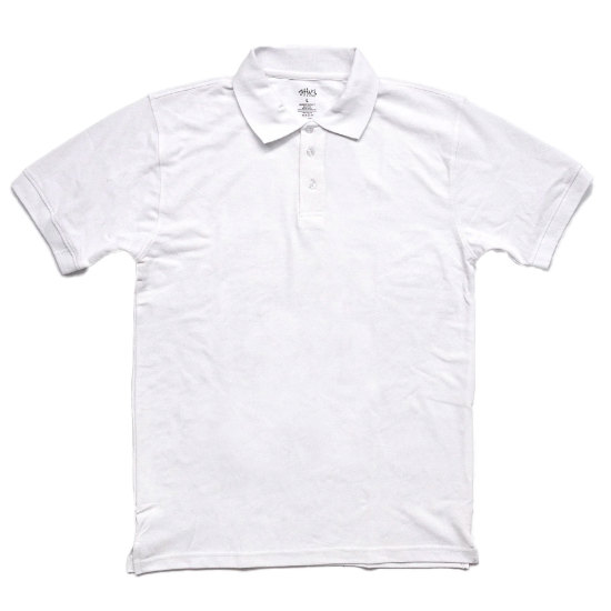 Polo - 6.2 oz White / XS