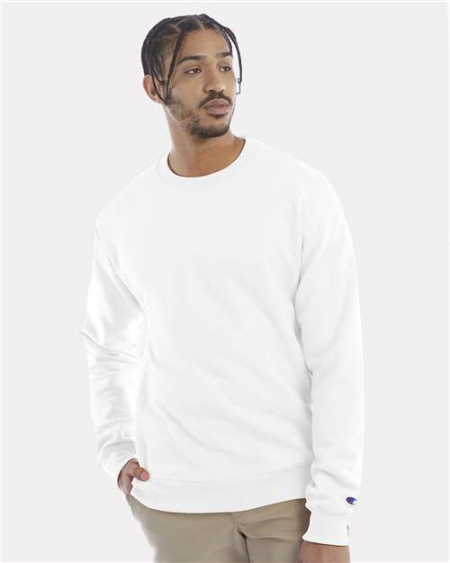 Powerblend® Crewneck Sweatshirt - White / S