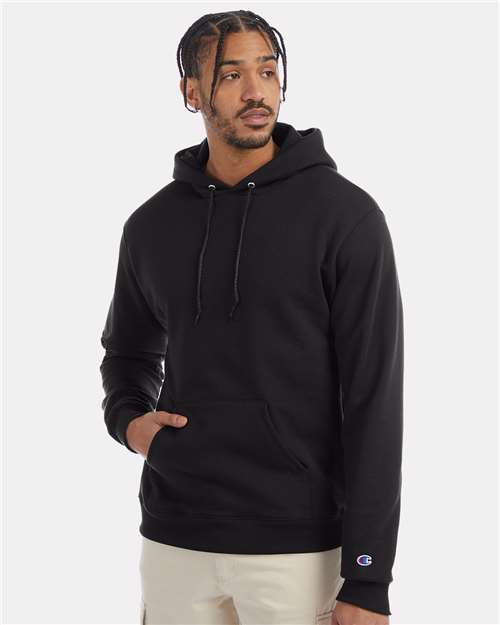 Powerblend® Hooded Sweatshirt - Black / S