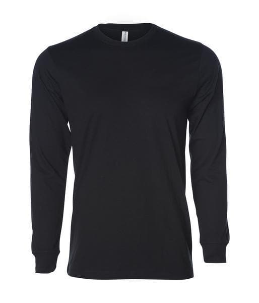 PRM12LSB - Long Sleeve Special Blend T-Shirt Black CLOSE OUT PRM INDEPENDENT LONG SLEEVE TEES MEN MEN TEE mens ON SALE TEE