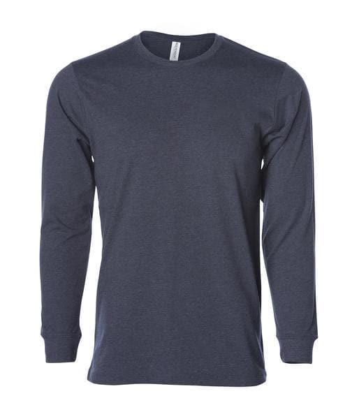 PRM12LSB - Long Sleeve Special Blend T-Shirt Classic Navy CLOSE OUT PRM INDEPENDENT LONG SLEEVE TEES MEN MEN TEE mens ON SALE TEE