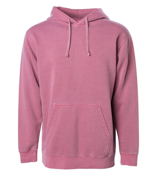 PRM4500 Unisex Midweight Pigment Dyed Hooded Pullover