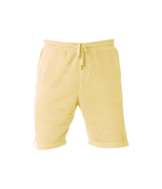 PRM50STPD - MEN’S PIGMENT DYED FLEECE SHORT Yellow / XS