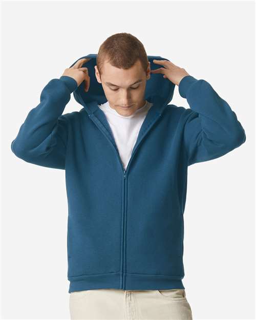 ReFlex Fleece Full - Zip Hoodie - Sea Blue / XS