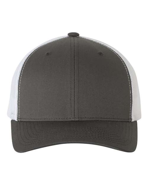 Retro Trucker Cap - Charcoal/ White / Adjustable