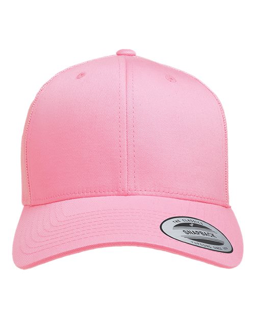 Retro Trucker Cap - Pink / Adjustable