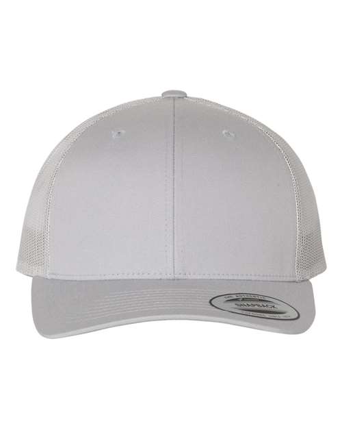 Retro Trucker Cap - Silver / Adjustable