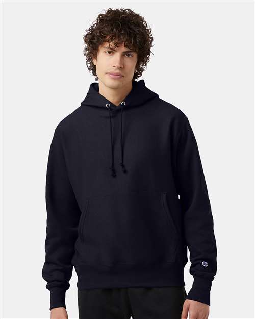 Reverse Weave® Hooded Sweatshirt - Navy / S