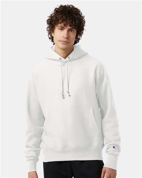 Reverse Weave® Hooded Sweatshirt - White / S