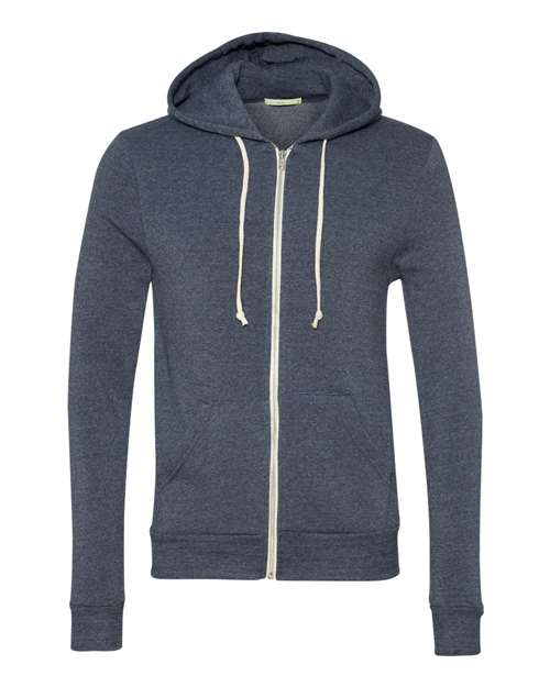 Rocky Eco-Fleece Full-Zip Hoodie Eco True Navy Alternative Fleece