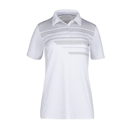 S05826 - Mike Ladies Polo White / XS Polos