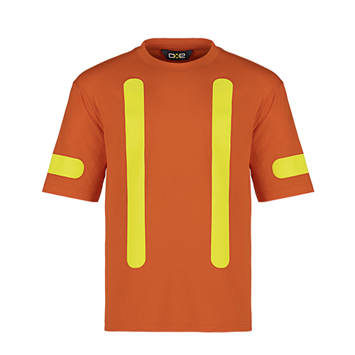 S05933 - Sentry Men’s Cotton Safety T - Shirt Orange / XS