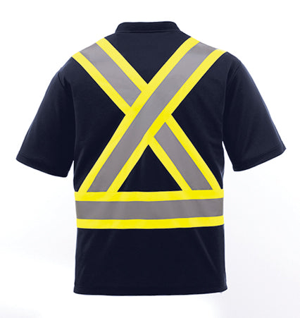 S05960 - Watchman Men’s Hi - Vis Safety T - Shirt