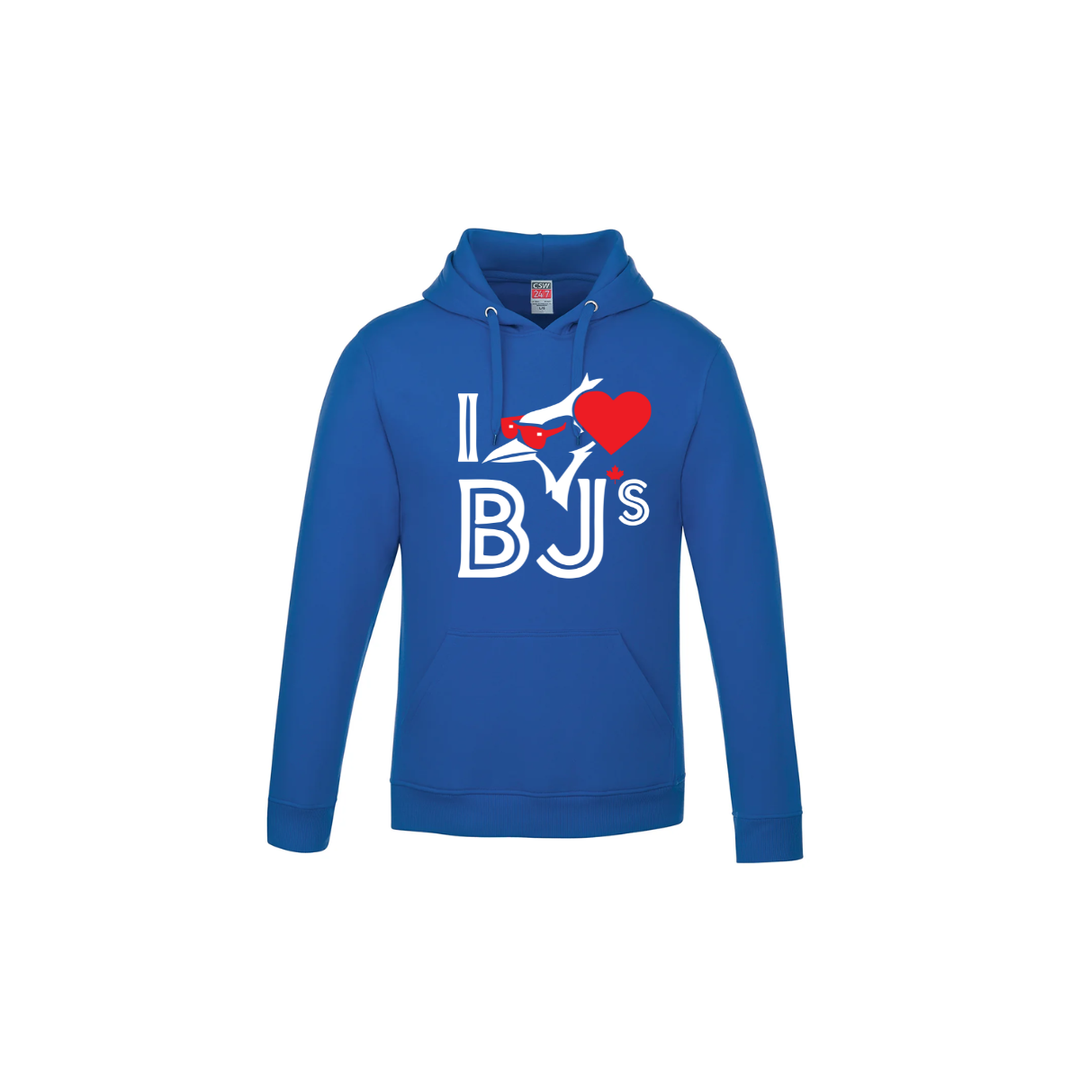 Shaded Love: 'I Heart BJs with Sunglasses' Pullover Hoodie 4XL Bjs I HEart Bjs I love Bjs I Luv BJs Toronto Apparel Toronto Bjs