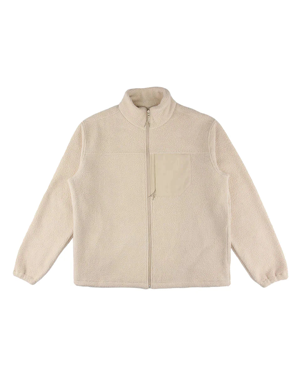 Sherpa Jacket - Cream / S Coats & Jackets