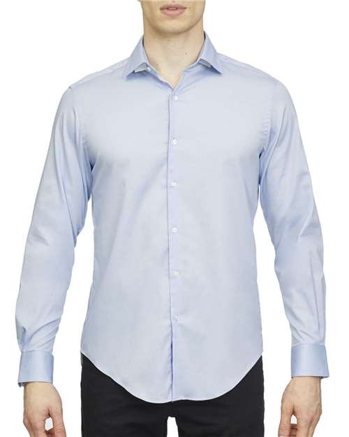 Slim - Fit Twill Shirt - English Blue / L