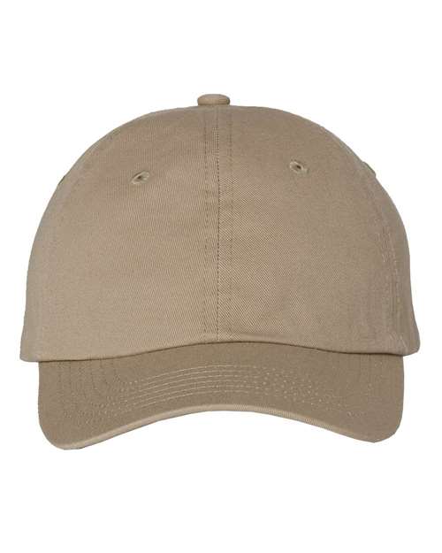 Small Fit Bio - Washed Dad Hat - Khaki / Adjustable