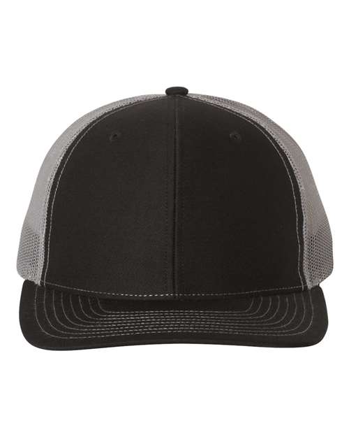 Snapback Trucker Cap - Black/ Charcoal / OSFM