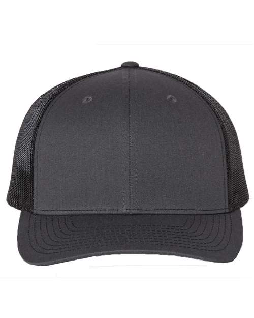 Snapback Trucker Cap - Charcoal/ Black / OSFM