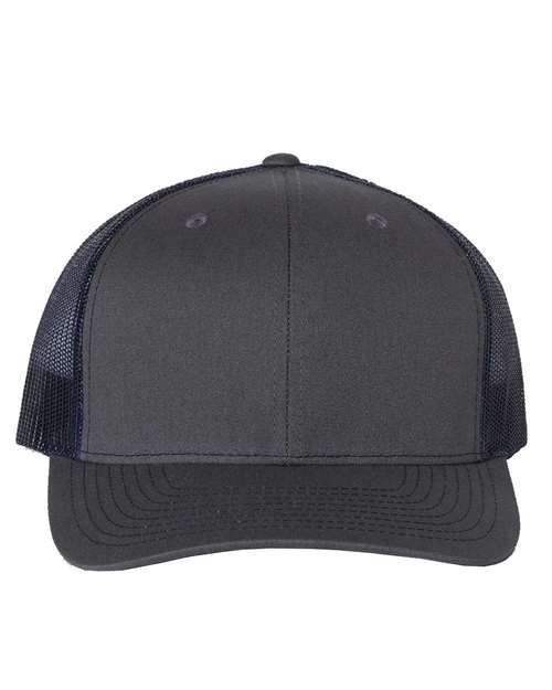 Snapback Trucker Cap - Charcoal/ Navy / OSFM