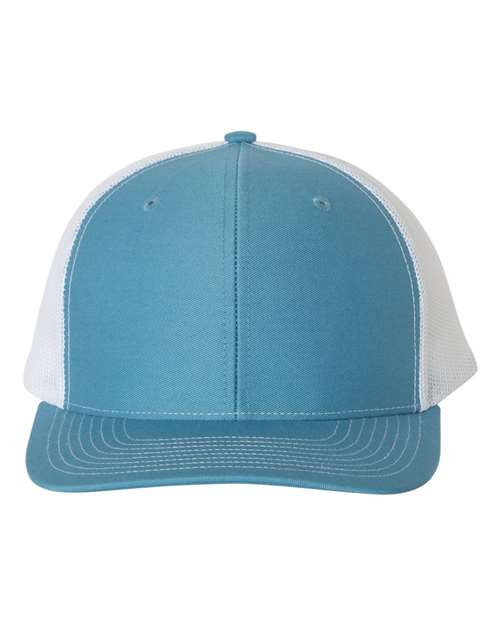 Snapback Trucker Cap - Columbia Blue/ White / OSFM