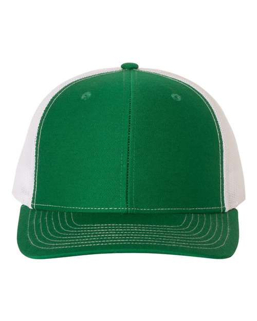 Snapback Trucker Cap - Kelly/ White / OSFM