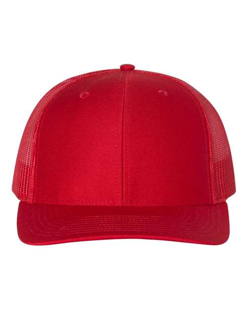 Snapback Trucker Cap - Red / OSFM