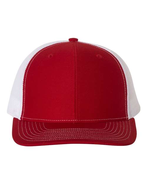Snapback Trucker Cap - Red/ White / OSFM