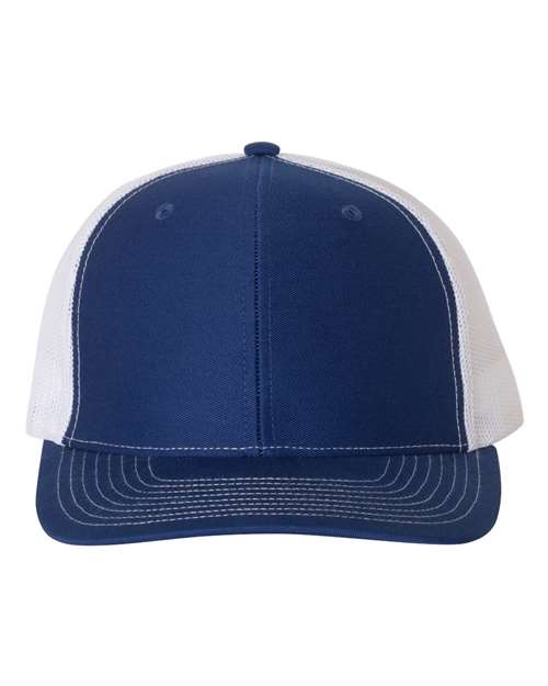 Snapback Trucker Cap - Royal/ White / OSFM