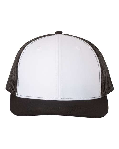 Snapback Trucker Cap - White/ Black / OSFM