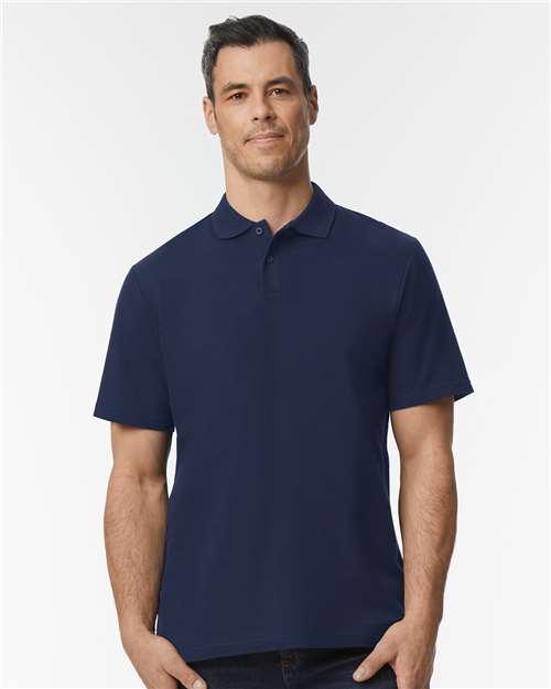 Softstyle® Adult Pique Polo - Navy / S