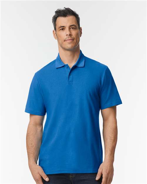 Softstyle® Adult Pique Polo - Royal / S