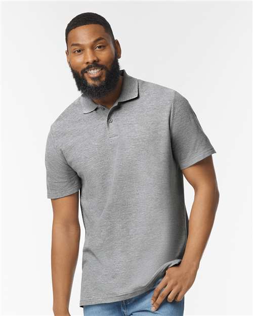 Softstyle® Adult Pique Polo - Sport Grey / S