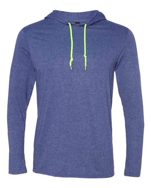 Softstyle® Lightweight Hooded Long Sleeve T - Shirt