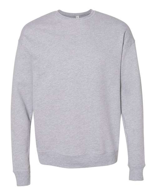 Sponge Fleece Drop Shoulder Crewneck Sweatshirt Athletic Heather BELLA + CANVAS Fleece