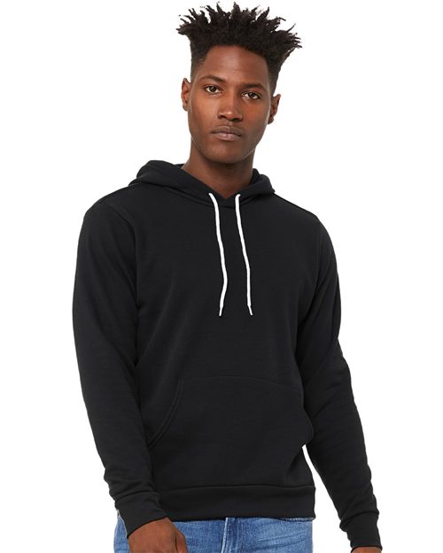 Sponge Fleece Hoodie - Ash BELLA + CANVAS Fleece