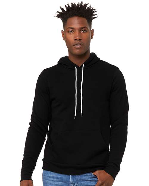 Sponge Fleece Hoodie - DTG Black / XS