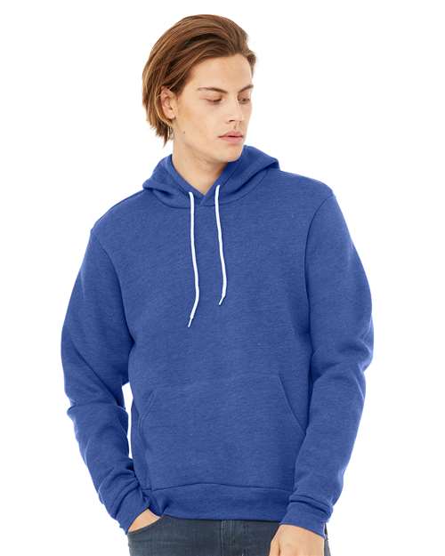 Sponge Fleece Hoodie - Heather True Royal / XS