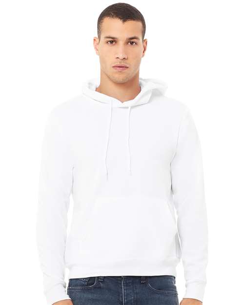 Sponge Fleece Hoodie - White / XS