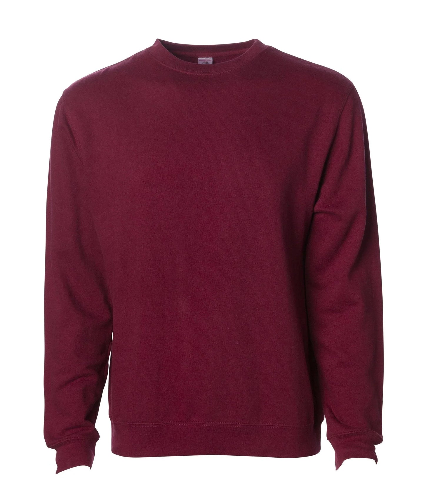 SS3000 - Midweight Crewneck Sweatshirts (3) Maroon BASIC FLEECE crew neck CREWNECK INDEPENDENT MEN mens shsdchildproduct ss sss standard STANDARD SUPPLY sweatshirt UNISEX WOMEN